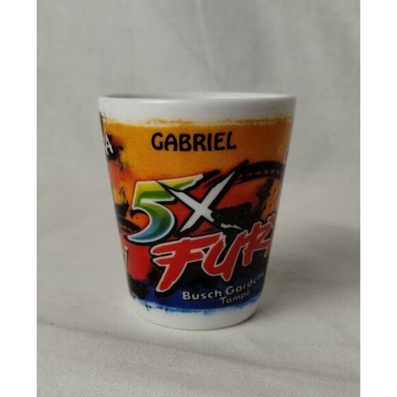 Busch Gardens Personalized Shot Glass - Collectibles Shot glass - Gabriel - Picture 1 of 7